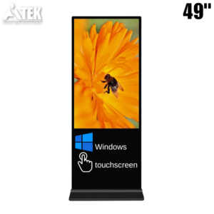 Digital Signage Standing 49" Touch Windows